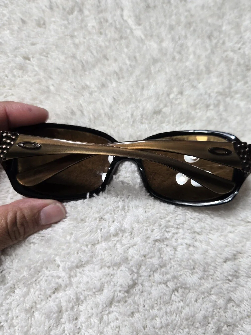 Oakley Discreet Tiger Eye / Bronze Sunglasses OO2012-05 FRAMES ONLY
